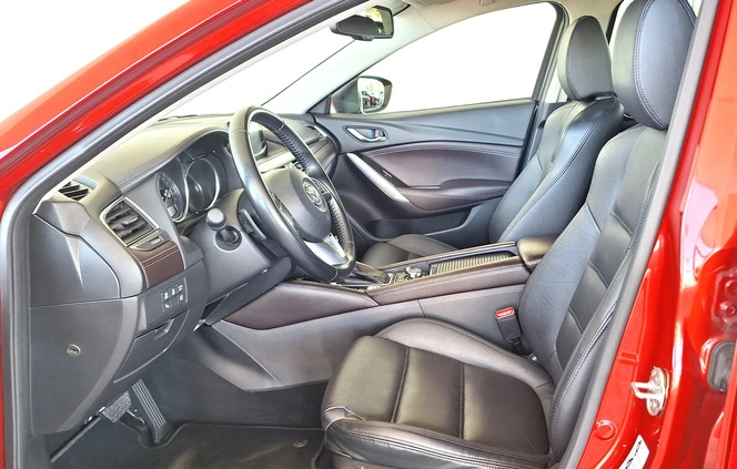 Mazda 6 cena 84900 przebieg: 106753, rok produkcji 2016 z Hel małe 301